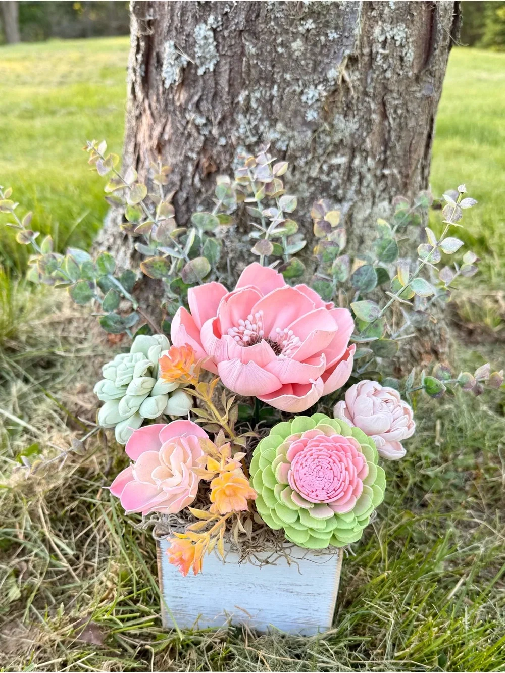 Sola Wooden Forever Flower Arrangement for All Occasions 🌸